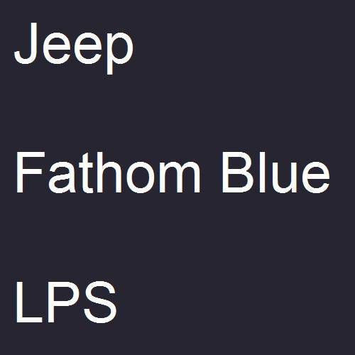 Jeep, Fathom Blue, LPS.